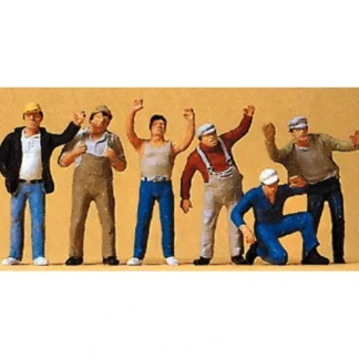 Trains | Preiser 65319 O Truck Drivers Figures (Set of 6) - Your Source for Gaming Essentials