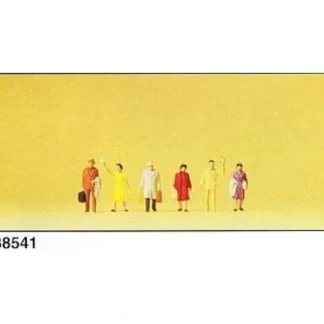Trains | Preiser 88541 Z Standing Passengers w/Handbags Figures (Set of 6) - Your Source for Gaming Essentials