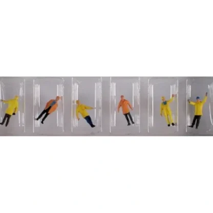 Trains | Preiser 88537 Z Workers with Protective Clothing Figures (Set of 6) - Your Source for Gaming Essentials