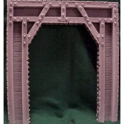 Trains | Pre-Size 801 G Tunnel Portal - Timber 11-5/8 x 12-3/4in - Your Source for Gaming Essentials