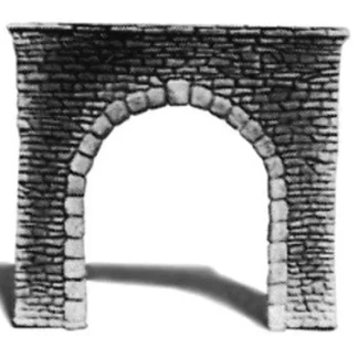 Trains | Pre-Size 203 N Single Random Stone Track Tunnel Portal - Your Source for Gaming Essentials