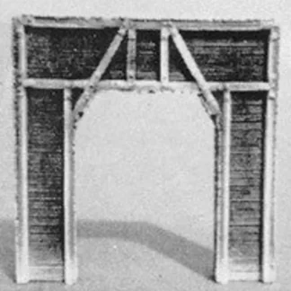 Trains | Pre-Size 483-201 Single Track Tunnel Portal Timber 2-1/2 x 2-3/8 6.2 x 5.9cm - Your Source for Gaming Essentials