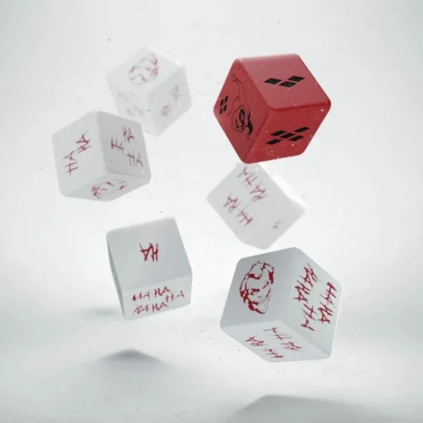 Q-Workshop Batman Miniature Game: D6 Joker Dice Set (6 Piece Set) - Your Source for Gaming Essentials Cheap