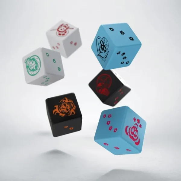 Q-Workshop Batman Miniature Game: D6 Suicide Squad Dice Set (6 Piece Set) - Your Source for Gaming Essentials Discount
