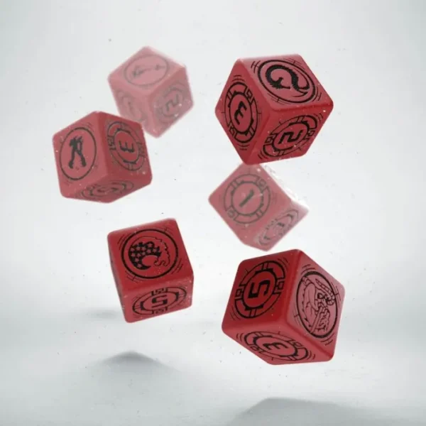 Q-Workshop Battletech House Kurita D6 Dice Set (6 Piece Set) - Your Source for Gaming Essentials Online