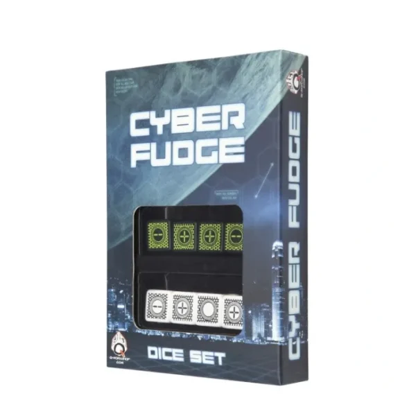 Q-Workshop CyberFudge Dice Set (8 Piece Set) - Your Source for Gaming Essentials Cheap