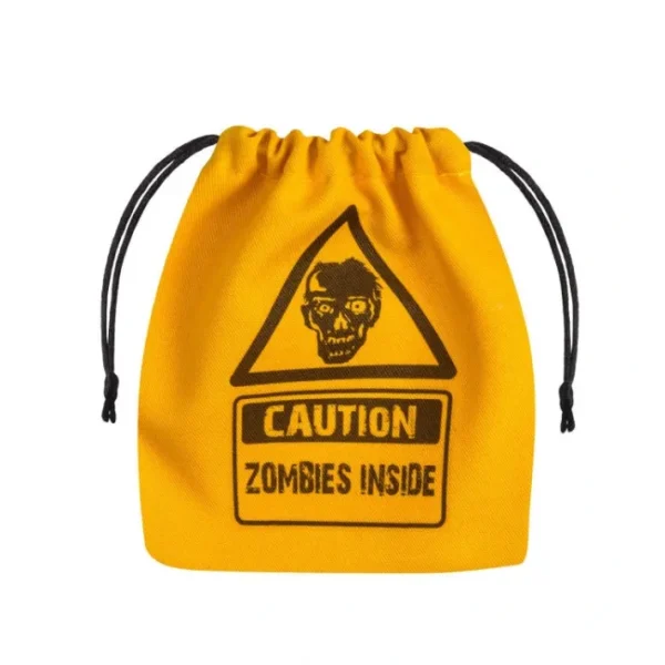 Q-Workshop Dice Bag - Zombie Yellow - Your Source for Gaming Essentials Cheap