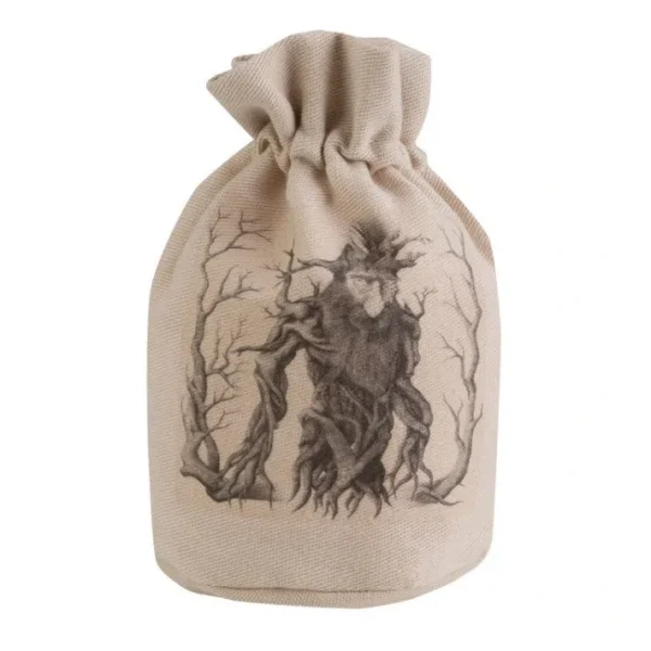 Q-Workshop Forest Dice Bag - Beige with Black - Your Source for Gaming Essentials Best