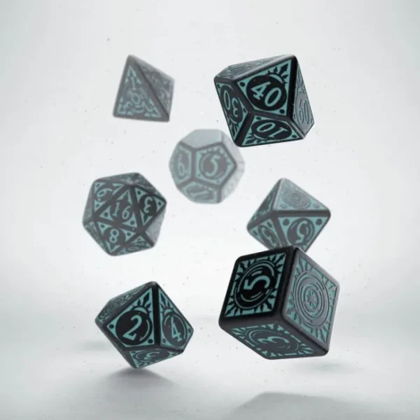 Q-Workshop Pathfinder Iron Gods Dice Set (7 Piece Set) - Your Source for Gaming Essentials Discount