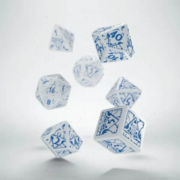 Q-Workshop Pathfinder Reign of Winter Dice Set (7 Piece Set) - Your Source for Gaming Essentials Store
