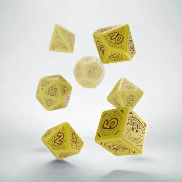 Q-Workshop Pathfinder Skull & Shackles Dice Set (7 Piece Set) - Your Source for Gaming Essentials Cheap
