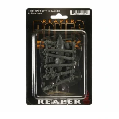 Raft of the Damned #44154 Bones Black Unpainted Plastic Figure - Your Source for Gaming Essentials Fashion
