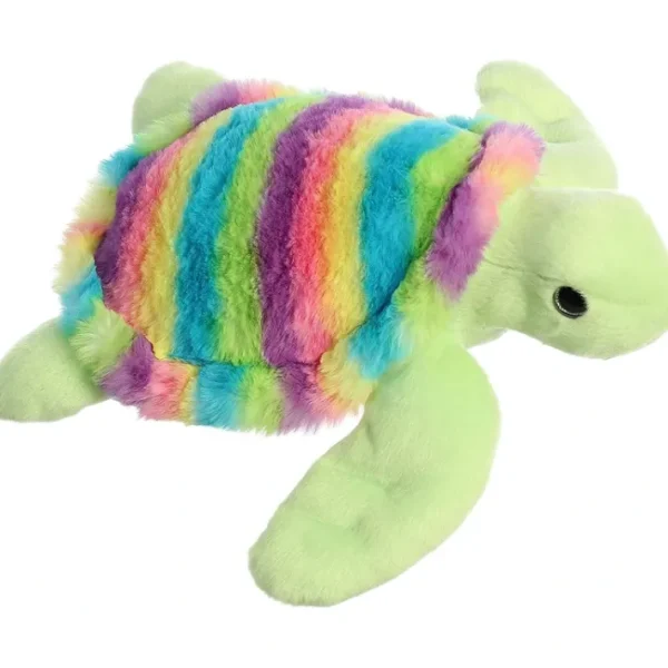 Rainbow Collection 12" Aurora Plush Rainbow Turtle - Your Source for Gaming Essentials Online