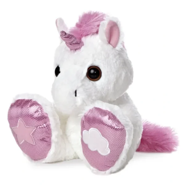 Rainbow Taddle Toes 10" Aurora Plush Pink and White Unicorn - Your Source for Gaming Essentials Best