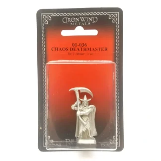 Ral Partha Chaos Deathmaster #01-036 Unpainted Classic Fantasy RPG Metal Figure - Your Source for Gaming Essentials Shop