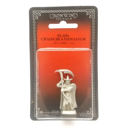 Ral Partha Chaos Deathmaster #01-036 Unpainted Classic Fantasy RPG Metal Figure - Your Source for Gaming Essentials Shop