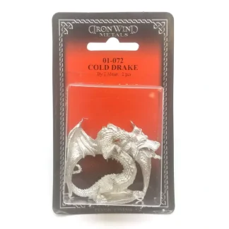 Ral Partha Cold Drake - Dragon #01-072 Unpainted Classic Fantasy Metal Figure - Your Source for Gaming Essentials Fashion