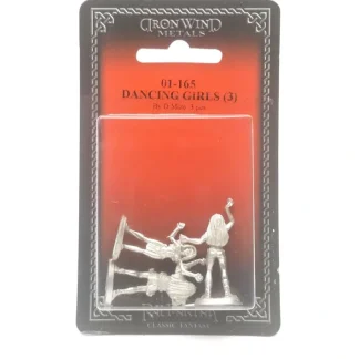 Ral Partha Dancing Girls (3 Pieces) #01-165 Unpainted Fantasy Metal Figure - Your Source for Gaming Essentials Outlet