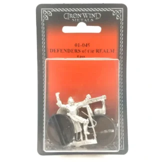 Ral Partha Defenders Of The Realm (2 Pieces) #01-049 Unpainted RPG Metal Figure - Your Source for Gaming Essentials Cheap