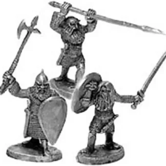 Ral Partha Dwarf Dragon Fighters (3 Pieces) #01-182 Unpainted RPG Metal Figure - Your Source for Gaming Essentials Best