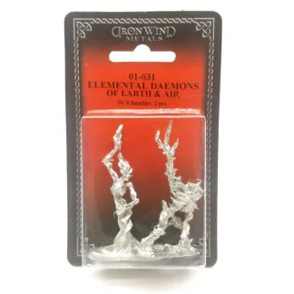 Ral Partha Elemental Daemons - Earth and Air (2) #01-031 Unpainted Metal Figures - Your Source for Gaming Essentials New