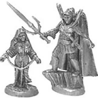 Ral Partha Elf Anti-Hero With Slave #01-164 Unpainted Fantasy Metal Figure - Your Source for Gaming Essentials Cheap