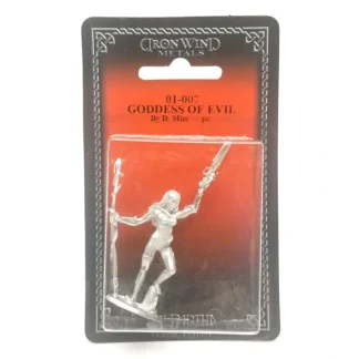 Ral Partha Goddess Of Evil #01-007 Unpainted Classic Fantasy RPG Metal Figure - Your Source for Gaming Essentials Best Sale