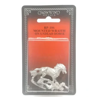Ral Partha Mounted Wraith on Undead Horse #RP-106 Unpainted Metal Figures - Your Source for Gaming Essentials Shop