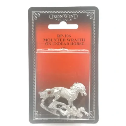 Ral Partha Mounted Wraith on Undead Horse #RP-106 Unpainted Metal Figures - Your Source for Gaming Essentials Shop
