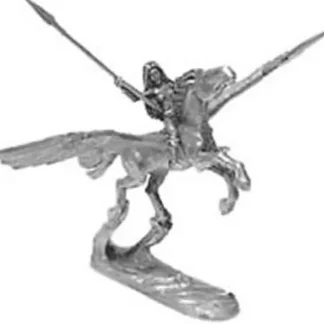Ral Partha Pegasus and Mounted Valkyrie #01-181 Unpainted Fantasy Metal Figure - Your Source for Gaming Essentials Shop
