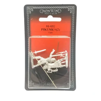 Ral Partha Pikemen (2 Pieces) #01-052 Unpainted Classic Fantasy RPG Metal Figure - Your Source for Gaming Essentials Discount