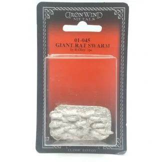 Ral Partha Rat Swarm #01-045 Unpainted Classic Fantasy RPG D&D Metal Figure - Your Source for Gaming Essentials Hot