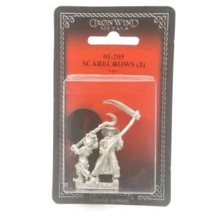 Ral Partha Scarecrows (2 Pieces) #01-205 Unpainted Classic Fantasy Metal Figure - Your Source for Gaming Essentials Best Sale