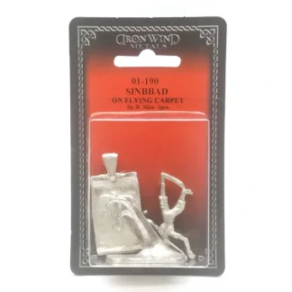 Ral Partha Sinbad on Flying Carpet 01-190 Unpainted Classic Fantasy Metal Figure - Your Source for Gaming Essentials Online