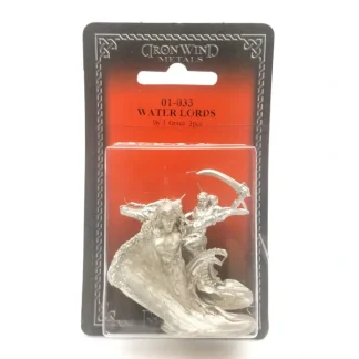 Ral Partha Water Lords Pack (3 Pieces) #01-033 Unpainted Fantasy Metal Figure - Your Source for Gaming Essentials Shop