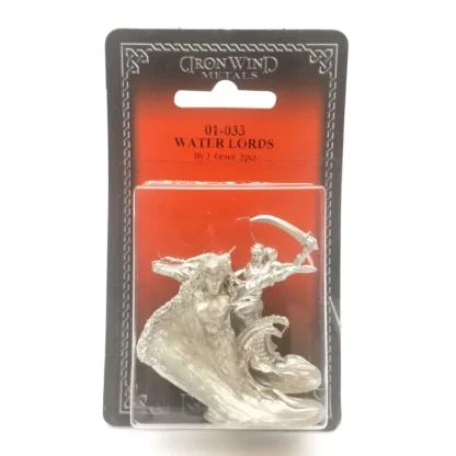 Ral Partha Water Lords Pack (3 Pieces) #01-033 Unpainted Fantasy Metal Figure - Your Source for Gaming Essentials Shop