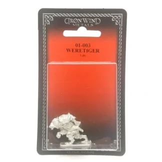 Ral Partha Weretiger #01-003 Unpainted Classic Fantasy RPG D&D Metal Figure - Your Source for Gaming Essentials Clearance