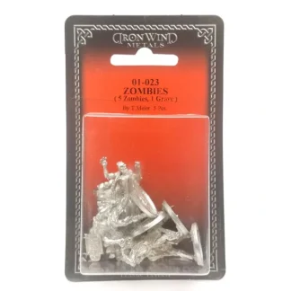 Ral Partha Zombie Pack with 4 Zombies and a Grave #01-023 Unpainted Metal Figure - Your Source for Gaming Essentials Store