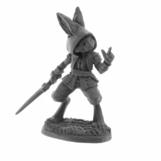 Rask, Male Harefolk #30052 Reaper Legends: Bones USA Unpainted Plastic Miniature - Your Source for Gaming Essentials Outlet