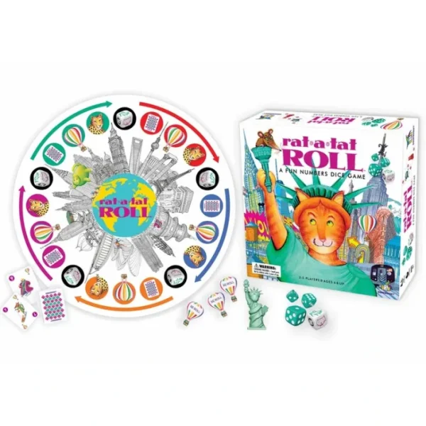 Rat-A-Tat Roll - A Fun Numbers Dice Game - Your Source for Gaming Essentials Online