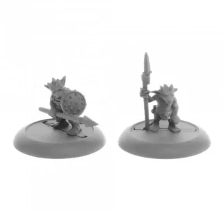 Ratpelt Kobold Spearmen (2) #04078 Dark Heaven Legends Unpainted Metal Figures - Your Source for Gaming Essentials Cheap