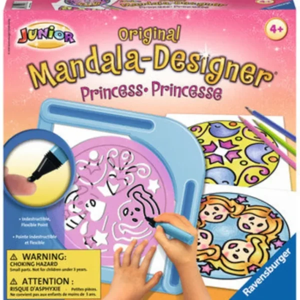 Ravensburger Original Mandala-Designer Junior Princess Kit - Your Source for Gaming Essentials Best Sale