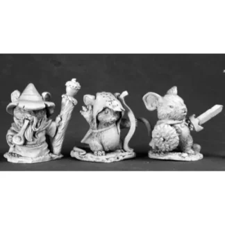 Reaper Miniature Mouslings: (3) Wizard, Archer, Warrior #03529 Dark Heaven Metal - Your Source for Gaming Essentials Sale