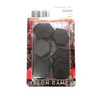 Reaper Miniatures 1" CAV Hex Gaming Base (20 Pcs) #72252 for Reaper Mini Figures - Your Source for Gaming Essentials Hot