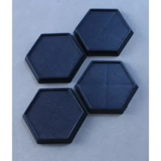 Tabletop Miniatures | Reaper Miniatures 1" Hex Plastic Gaming Base (20 Pcs) #74029 Accessory - Your Source for Gaming Essentials