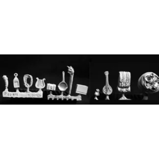 Reaper Miniatures Adventuring Accessories (12) 02638 Dark Heaven Unpainted Metal - Your Source for Gaming Essentials Cheap