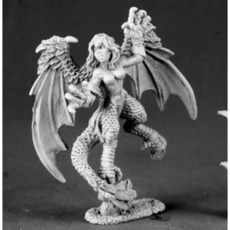 Reaper Miniatures Aello, Harpy #03480 Dark Heaven Legends Unpainted Metal Figure - Your Source for Gaming Essentials Fashion