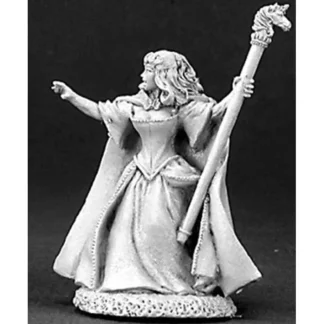 Reaper Miniatures Aeslin, 1/2 Elf Wizardess #03159 Dark Heaven Unpainted Metal - Your Source for Gaming Essentials Cheap