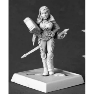 Reaper Miniatures Ailyn Ghontasavos #60065 Pathfinder Miniatures Unpainted Mini - Your Source for Gaming Essentials New