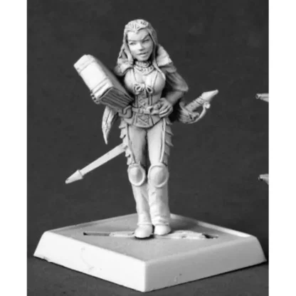 Reaper Miniatures Ailyn Ghontasavos #60065 Pathfinder Miniatures Unpainted Mini - Your Source for Gaming Essentials New